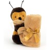 Doudou Couverture Abeille Bashful - Jellycat