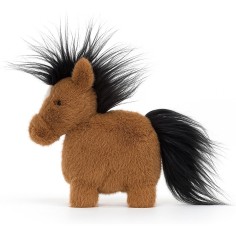 Peluche Bay petit cheval marron - Jellycat 2