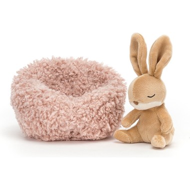 Peluche Hibernating Bunny - L: 7 cm x l : 12 cm x H: 12 cm - HIB3B - Jellycat