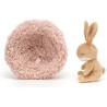 Peluche Hibernating Bunny - L: 7 cm x l : 12 cm x H: 12 cm - HIB3B - Jellycat