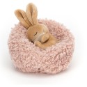 Peluche Hibernating Bunny - L: 7 cm x l : 12 cm x H: 12 cm - HIB3B - Jellycat