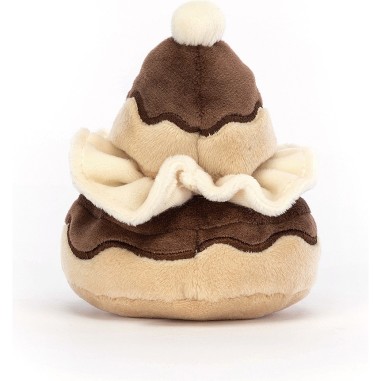 Peluche religieuse au chocolat - Jellycat Peluche religieuse au chocolat - Jellycat