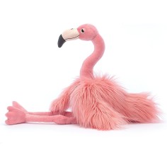 Peluche Rosario flamant rose - l : 15 cm x H: 48 cm - ROS2F - Jellycat 2