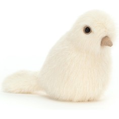 Petit oiseau Colombe Noël - 10 cm - Jellycat