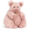 Peluche Bobbleton cochon - l : 20 cm x H: 27 cm - BOBB2P - Jellycat