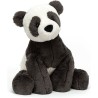 Peluche Huggady Panda Large - l : 19 cm x H: 32 cm - HUG2PL - Jellycat