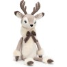 Joy Reindeer Large - Dimensions : l : 14 cm x h : 55 cm - ELE2RD - Jellycat