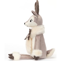 Joy Reindeer Large - Dimensions : l : 14 cm x h : 55 cm - ELE2RD - Jellycat 2