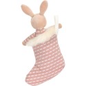 Shimmer Stocking Bunny - Dimensions : l : 9 cm x h : 20 cm - SHIM4SB - Jellycat