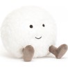 Amuseable Snowball - Dimensions : L : 8 cm x l : 8 cm x h : 9 cm - A6SB - Jellycat