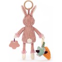 Cordy Roy Bunny Activity Toy - l : 9 cm x H: 28 cm - SRA2B - Jellycat