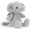 Peluche éléphant avec sac à dos bleu - Jellycat