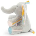 Peluche éléphant d'activités Peek-A-Boo Elly de - Jellycat