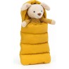 Peluche chiot dans sac de couchage - Jellycat