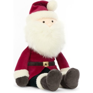 Jolly Santa Huge - Dimensions : l : 18 cm x h : 54 cm - J2SA - Jellycat