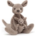 Peluche Kara Kangaroo - l : 12 cm x H: 37 cm - KAR2K - Jellycat