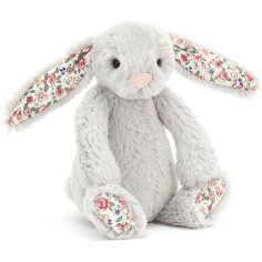 Peluche Blossom Silver Bunny Baby - H: 13 cm - BLSB6BS - Jellycat