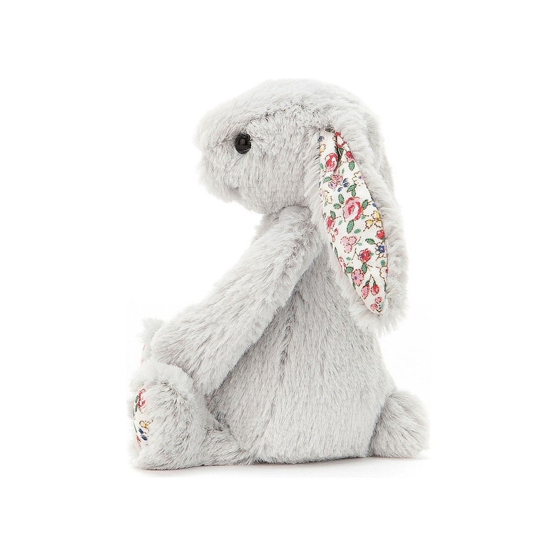 Petit Lapin Gris avec des fleurs Blossom silver bunny Jellycat