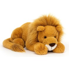 Peluche Louie Lion Huge - L: 23 cm x l : 55 cm x H: 23 cm - LOU1H - Jellycat