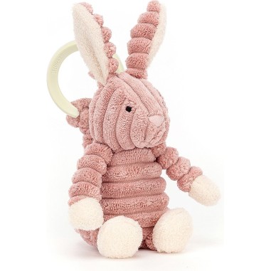 Anneau bÃ©bÃ© lapin Cordy Roy - L: 6 cm x l : 7 cm x H: 15 cm - SRJ4BN - Jellycat