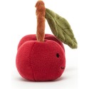 Peluche Fabulous Fruit Cherry - l : 10 cm x H: 9 cm - FABF6C - Jellycat