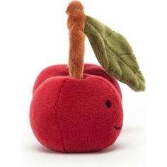 Peluche Fabulous Fruit Cherry - l : 10 cm x H: 9 cm - FABF6C - Jellycat 2