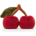 Peluche Fabulous Fruit Cherry - l : 10 cm x H: 9 cm - FABF6C - Jellycat