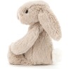 Peluche Bashful Beige Bunny Baby - H: 13 cm - BAB6BB - Jellycat