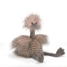 Peluche Odette Ostrich - L: 24 cm x l : 20 cm x H: 49 cm - ODE2O - Jellycat