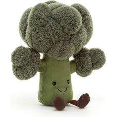 Peluche Amuseable Broccoli - L: 13 cm x l : 22 cm x H: 23 cm - A2BRO - Jellycat