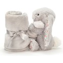 Blossom Silver Bunny Soother - H: 34 cm - BBL4BS - Jellycat