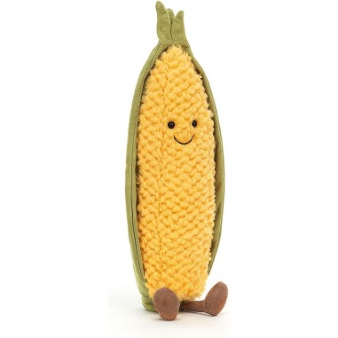 Peluche Amuseable Sweetcorn - L: 8 cm x l : 11 cm x H: 30 cm - A2SWE - Jellycat