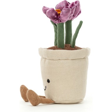 Peluche Amuseable Crocus - L: 10 cm x l : 9 cm x H: 20 cm - A2CROC - Jellycat Peluche Amuseable Crocus - L: 10 cm x l : 9 cm x H: 20 cm - A2CROC - Jellycat