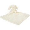 Doudou Couverture Lapin Crème Bashful - Jellycat