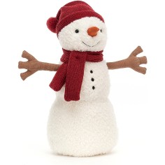 Grande Peluche Teddy Snowman - 34cm - Jellycat