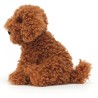 Peluche Cooper Doodle chien - L: 22 cm x l : 21 cm x H: 23 cm - COO3LAB - Jellycat