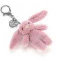 Porte-clé Lapin vieux rose - Jellycat