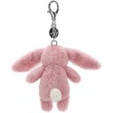 Porte-clé Lapin vieux rose - Jellycat