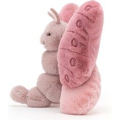 Peluche papillon rose Béatrice Butterfly - Jellycat 2