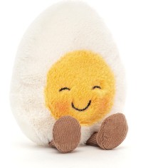 Oeuf cuit timide - 14 cm - Jellycat