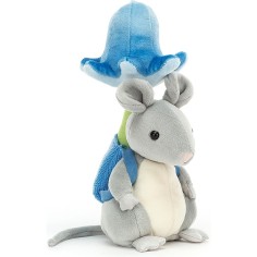 Peluche Flower Forager Mouse - L: 8 cm x l : 9 cm x H: 22 cm - FLRF2M - Jellycat