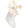 Shimmer Stocking Mouse - Dimensions : l : 9 cm x h : 20 cm - SHIM4SM - Jellycat