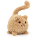 Peluche Caboodle chaton rouge - L: 12 cm x l : 10 cm x H: 10 cm - KIC3G - Jellycat