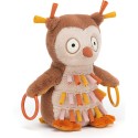 Happihoop Owl - l : 11 cm x H: 20 cm - HAP4O - Jellycat