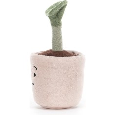 Peluche plante & pot heureux - Jellycat 2