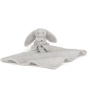 Doudou couverture Lapin Gris Silver Bashful - Jellycat