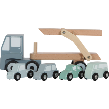 Camion transporteur en bois - Little Dutch Camion transporteur en bois - Little Dutch