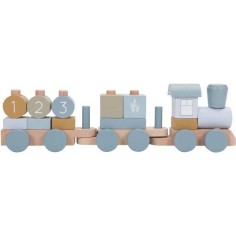 Train à blocs en bois Ocean - Little Dutch 2
