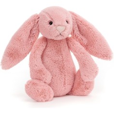 Peluche lapin bashful rose pétale de - small - Jellycat