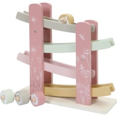 Circuit rampe en bois "Pink Flowers" - Little Dutch